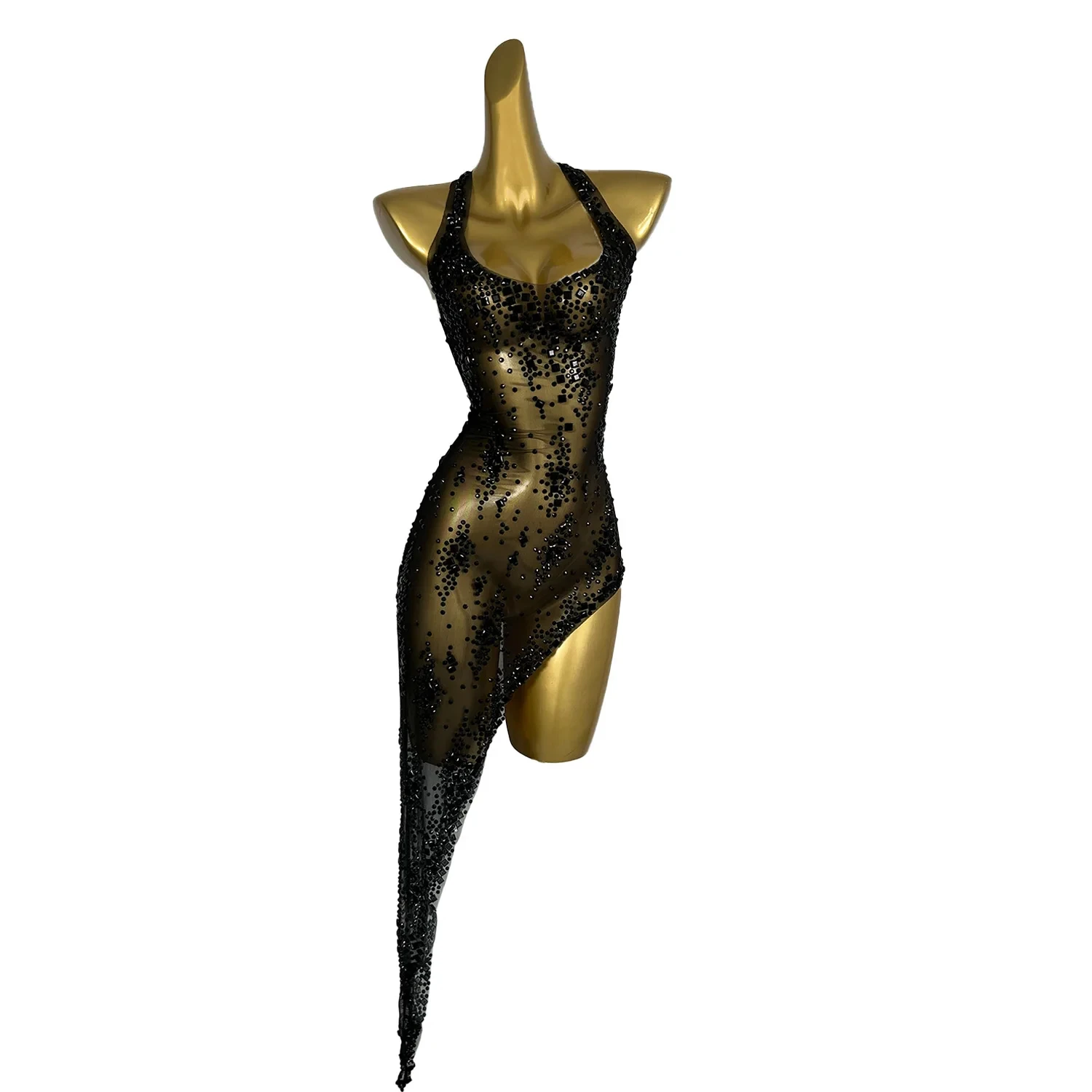Diamond Birthday Dress - Sexy Backless Cocktail Dress