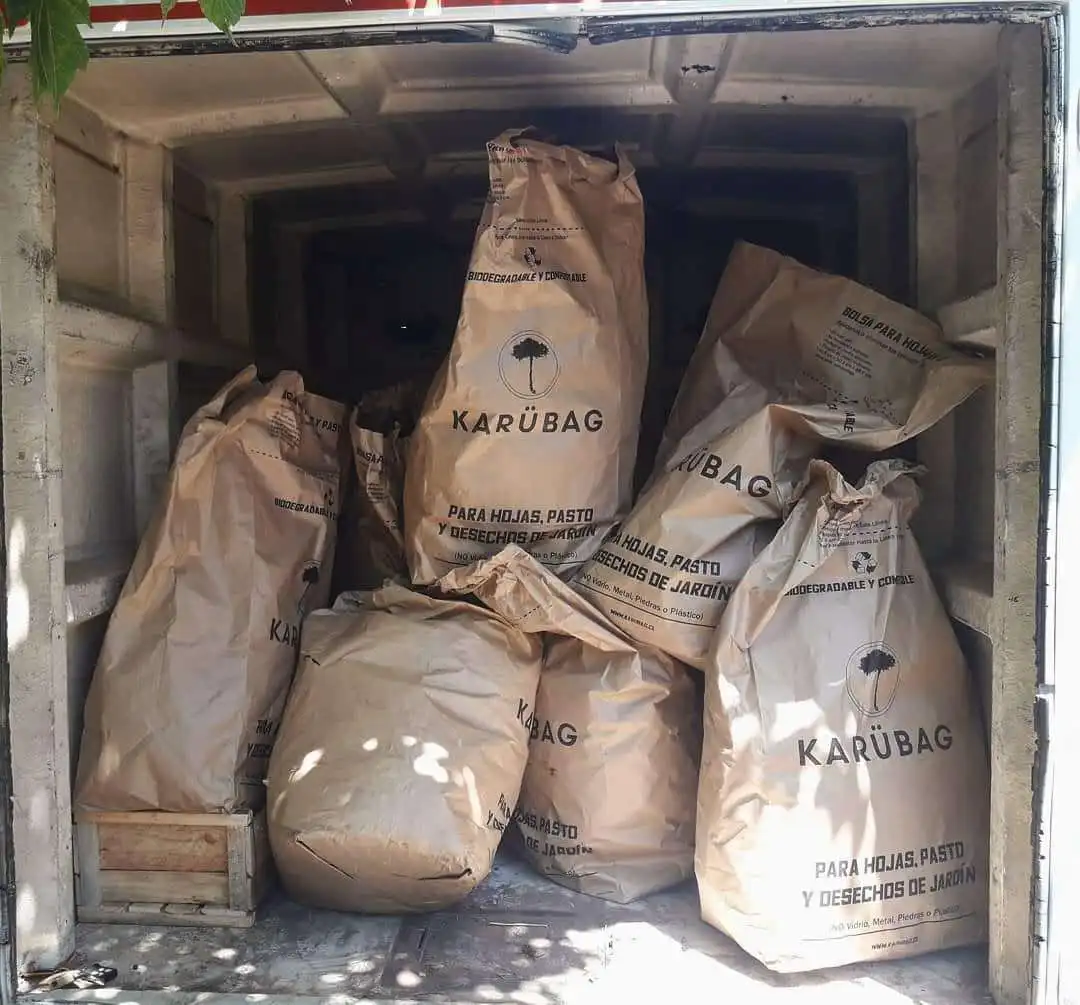 30 Gallon Double Layer Kraft Paper Lawn Bags Buy Double Wall Kraft