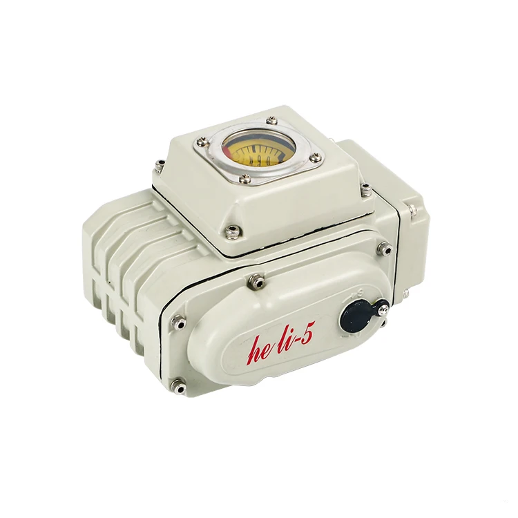 The most popular 50N.M part-turn electric valve actuator with  local control as option(CE,ISO9001,IP