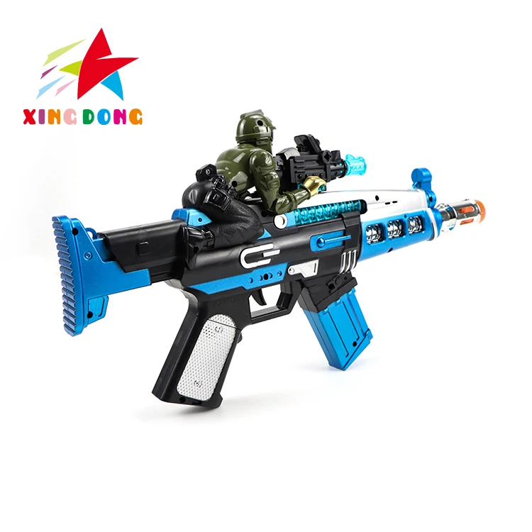 DIY sniper  Gun Toys China Wholesale  electronic kids gun with light and voices