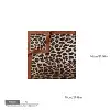 sciarpa bandana con motivo leopardato marrone-GRJ3208S