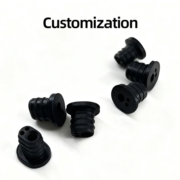 Industrial EPDM Rubber Stopper High Temperature Resistant Plug Pipes Valves Equipment Ports Dustproof Shock-Absorbing