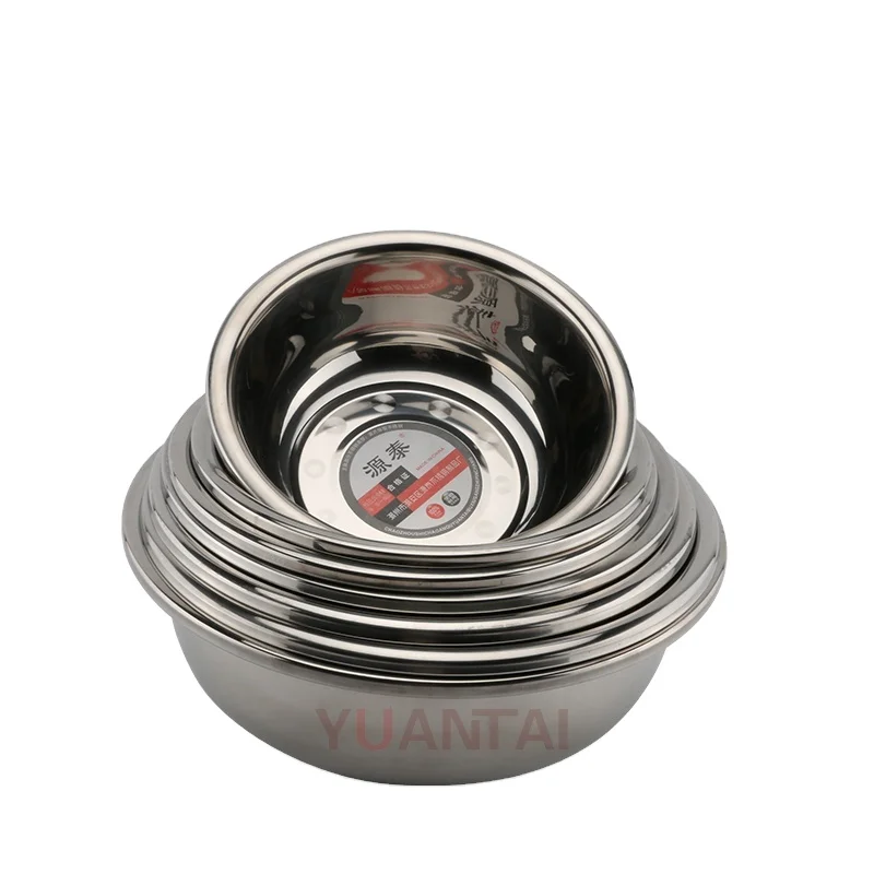 factory price salad mix bowl big mixing bowls hot style steel