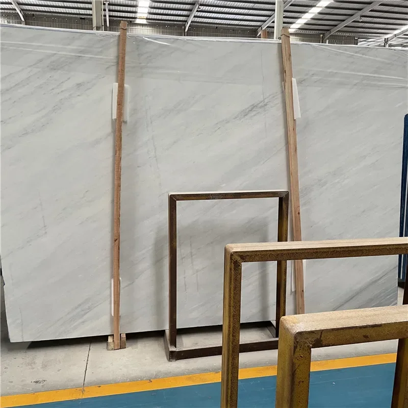 product stick china white of natural stone matte marble slab on floor tile-0