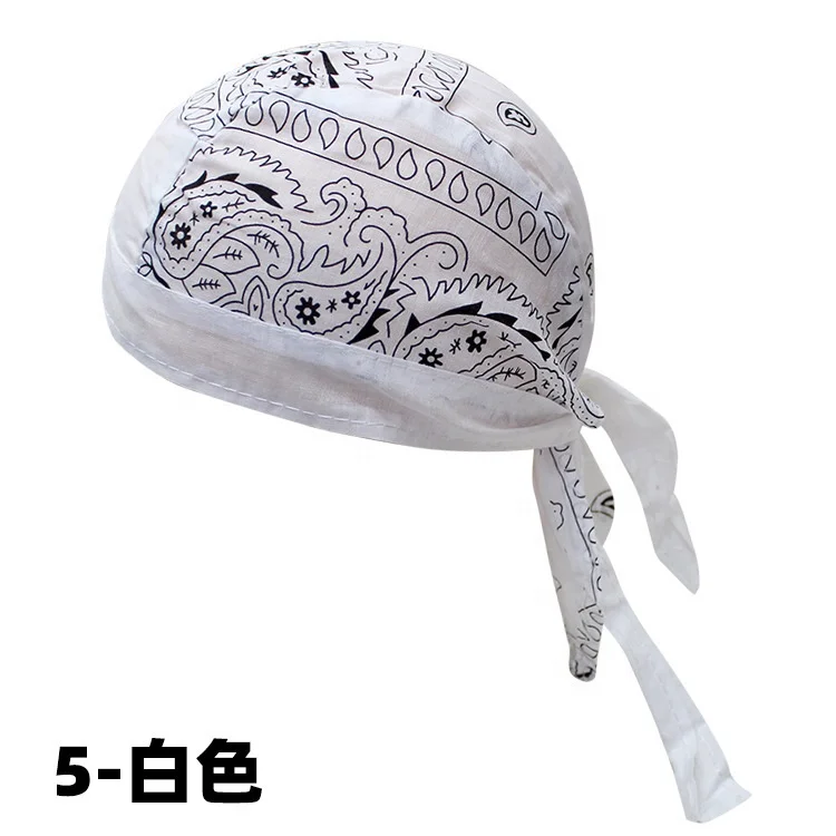 Multi-color Sweat Wicking Do Rag Cooling Dew Rag Helmet Liner Hat