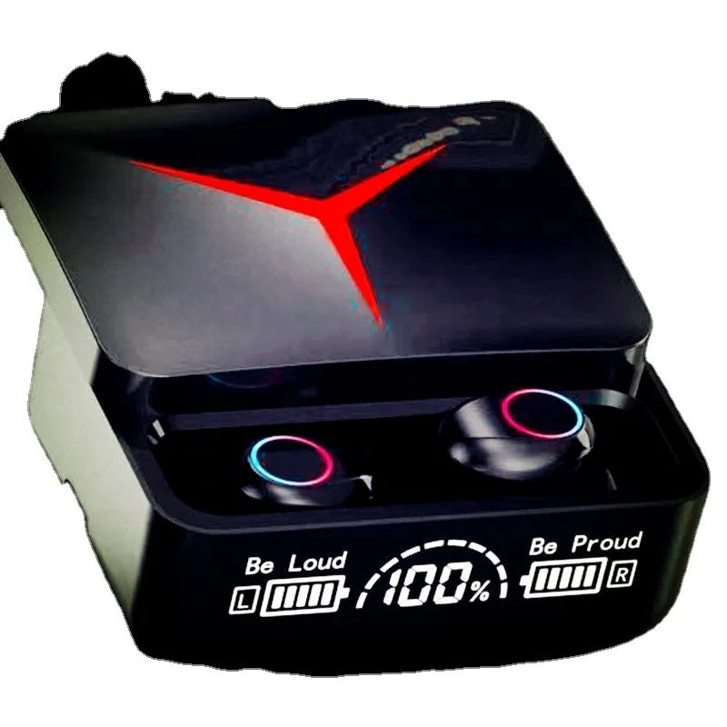 Audifonos M90 Pro Best Low Latency TWS Wireless Stereo Earbuds with LED  Display for Sports Gaming on Mobile Devices Power Bank