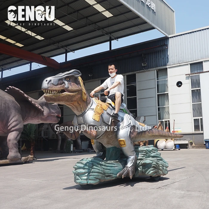 Riding Dinosaur Machine Model Simulation Dinosaur Kids Robot Dinosaur Rides