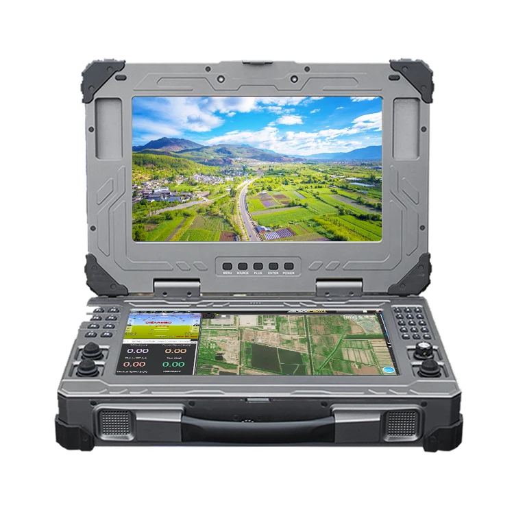 Foxtech GS-75U Dual-Screen Ground Control Station for Long Range UAV ...