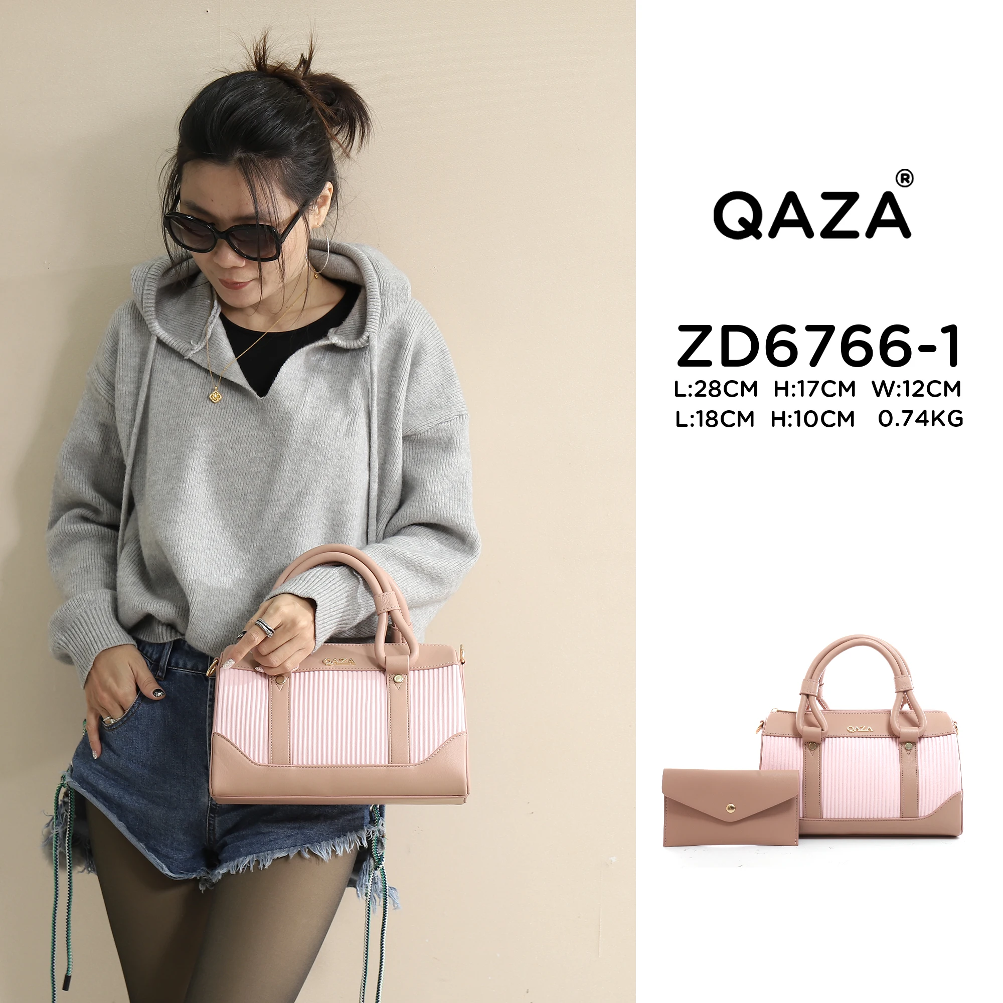 Korean Style Small Square Handbags for Women - QAZA Trendy PU