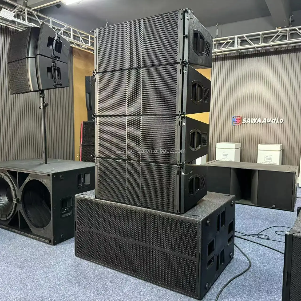 SAWA Audio S1221 ダブル12インチ2ウェイパッシブラインアレイ