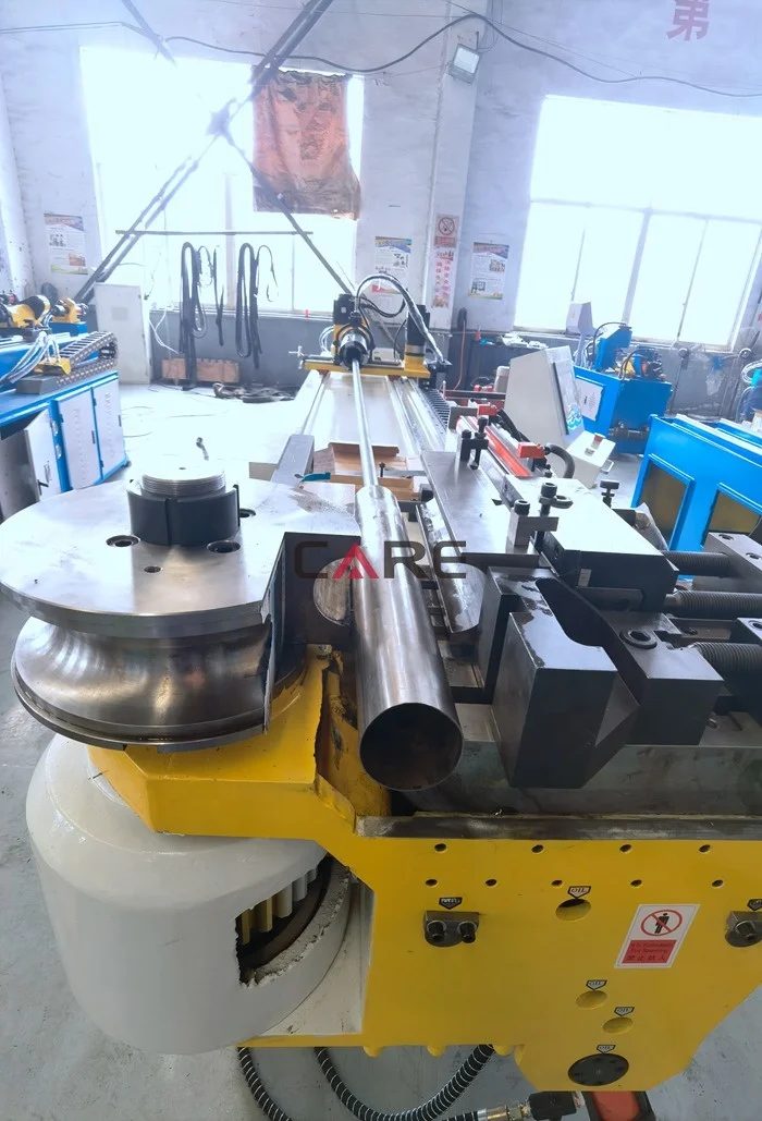 DW89CNC Automatic CNC Stainless Steel Pipe Bending Machine New Exhaust Tube Bender Aluminum Alloy Motor Pump Engine Bearing PLC