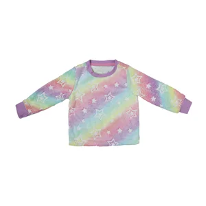 Customizable Bamboo Fiber Pajamas Set Girls Comfort Soft Breathable Winter Sleepwears