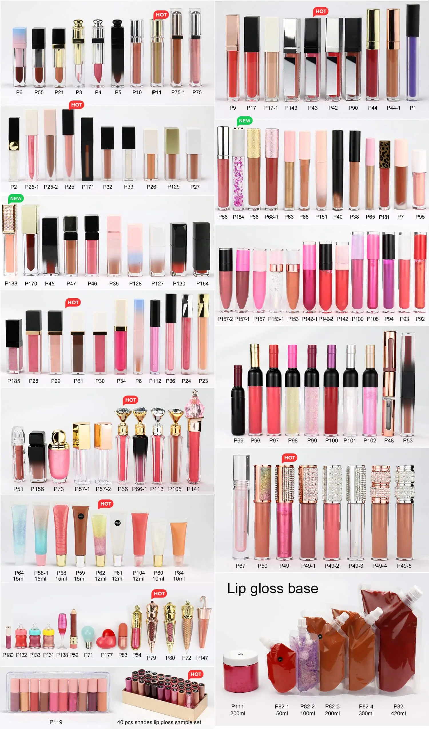 Hottest Creamy Lipgloss Clear Nude Color Lipgloss with High Quality Lipgloss Packaging Box