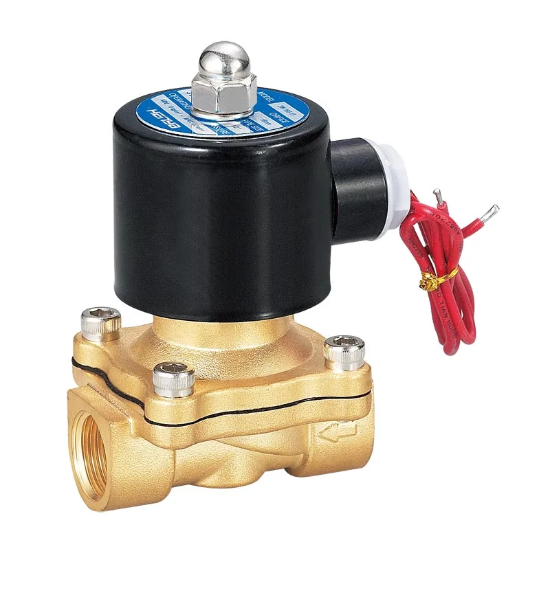 12V 24V 220V Normally Closed Stainless Steel Water Gas Solenoid Valve High pressure 2 ways air valve