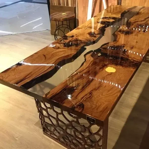 luxury resin table