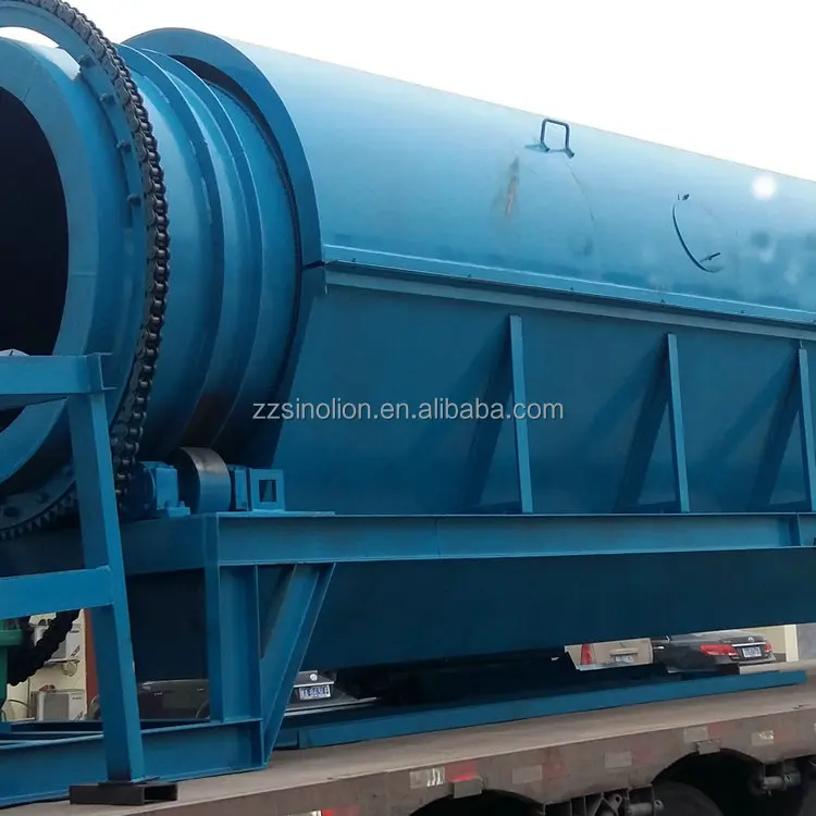 Твердых бытовых отходов завод по переработке изношенных автошин мусора и повторно использовать разделительный экран для продажи