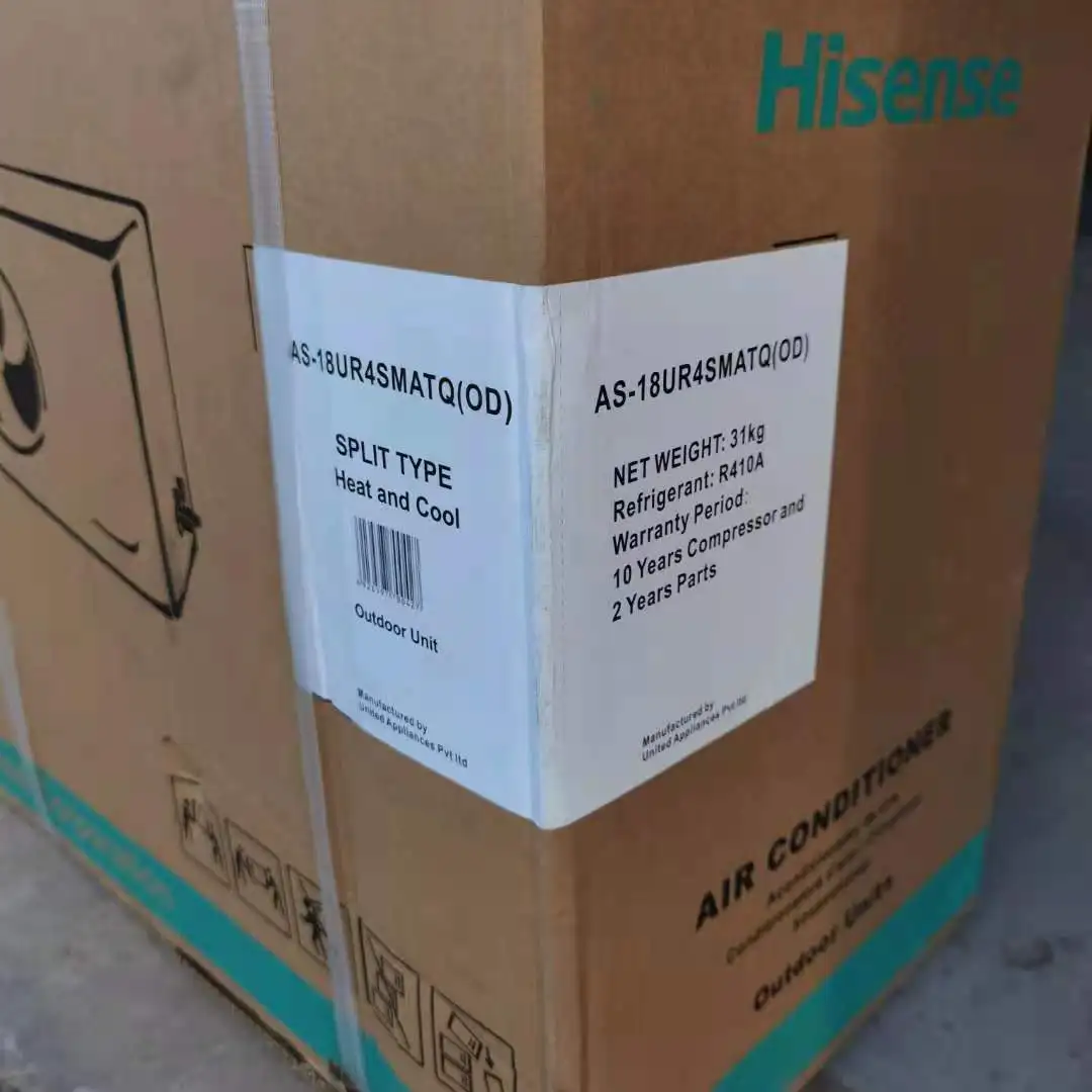 Hisense Air Conditioner Inverter Heat Pump 4 Way Air Flow 220v 50hz 15ton 18000btu Air 6021