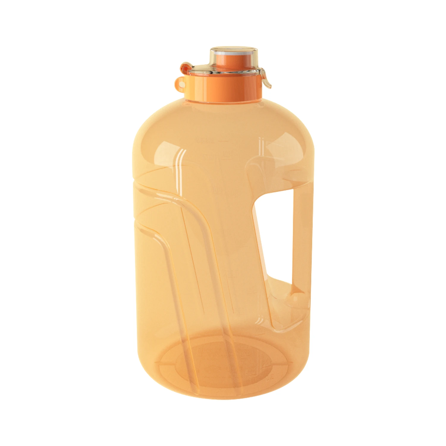 The Gym Keg 1 Gallon Water Bottle (128oz) I 3.78L Big Water Jug I 128 oz Sports Bottle, Yellow