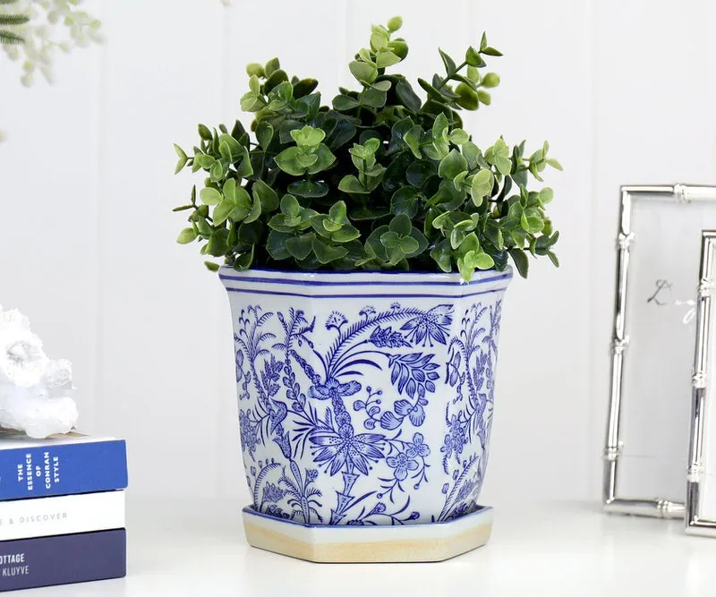 青と白の磁器の花瓶、大セール中| Alibaba.com
