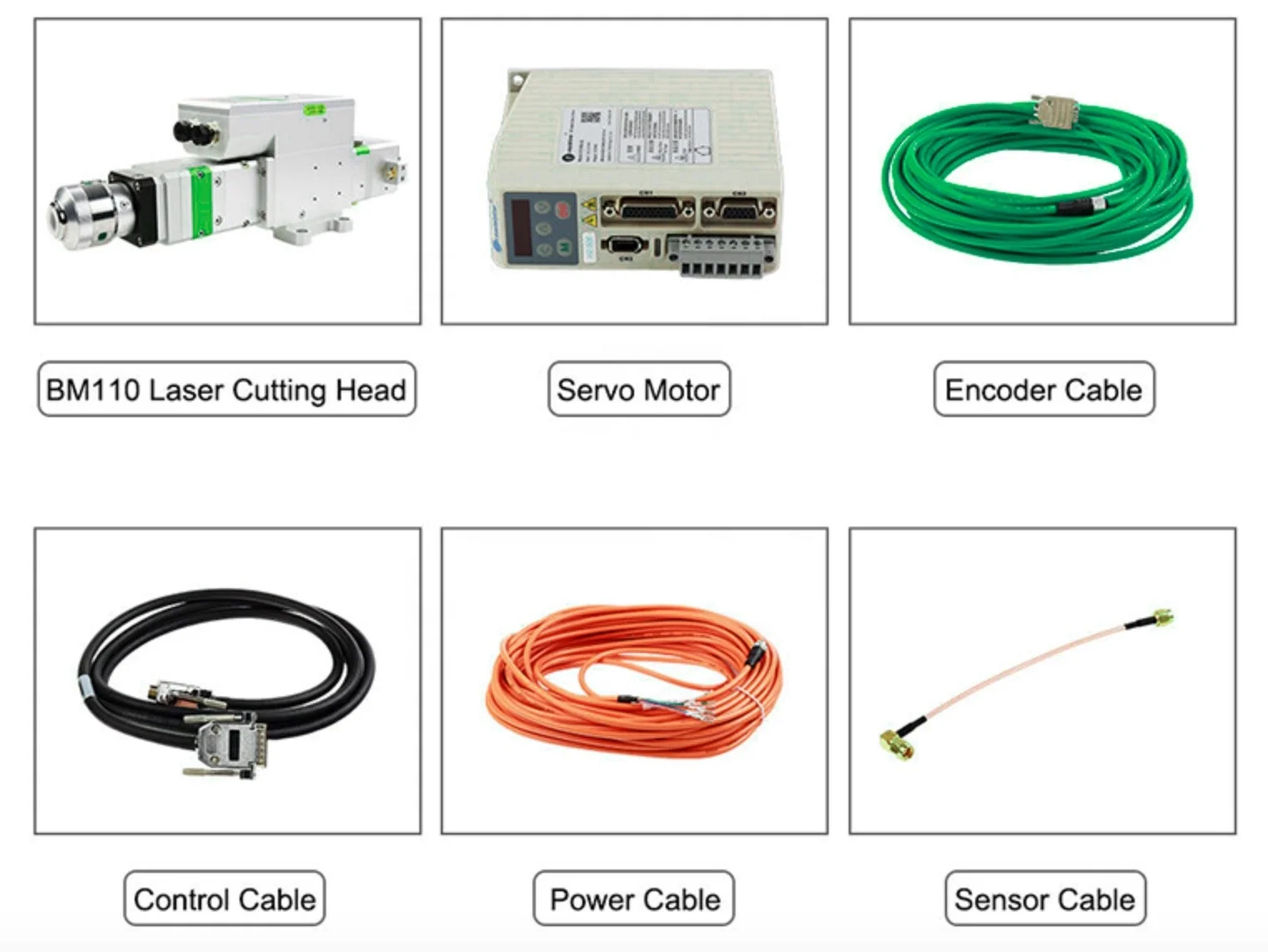 1.5kw Fiber Laser Cutting Parts Kit - MAX Laser Source