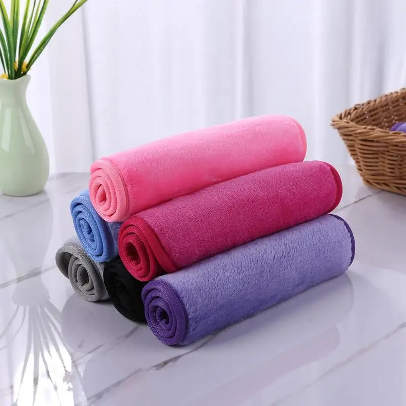 Reusable Microfiber Facial Cloth Eraser Towel Natural soft Makeup Remover towel