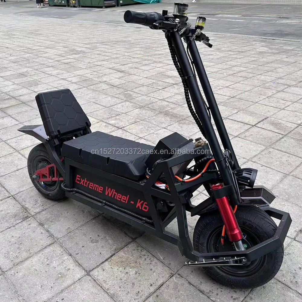 Begode K6 Electric Motorcycle 13 Inch Extreme Bull K6 Electric Scooter 3500w*2 Motor Speed 115km