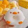 White duck bagel