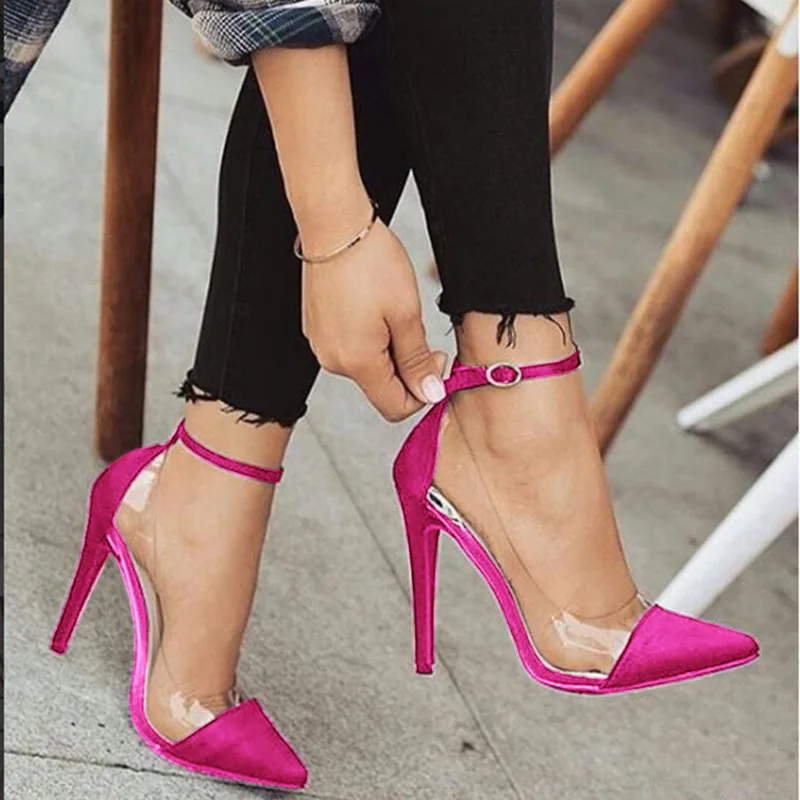 solid color heels