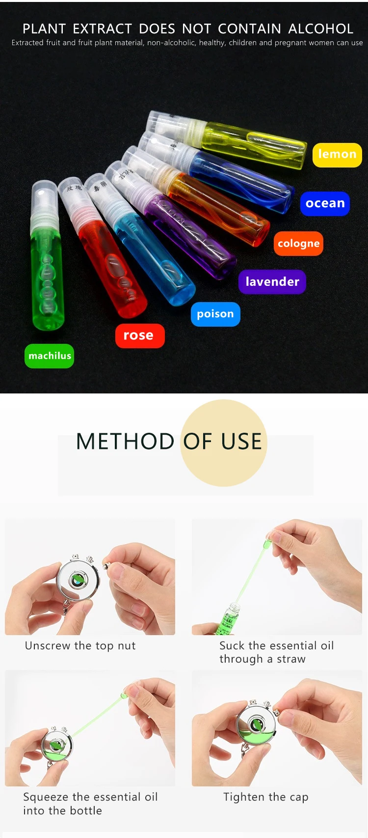 Car Pendant Liquid Perfume Car Logo With Drill Car Air Freshener