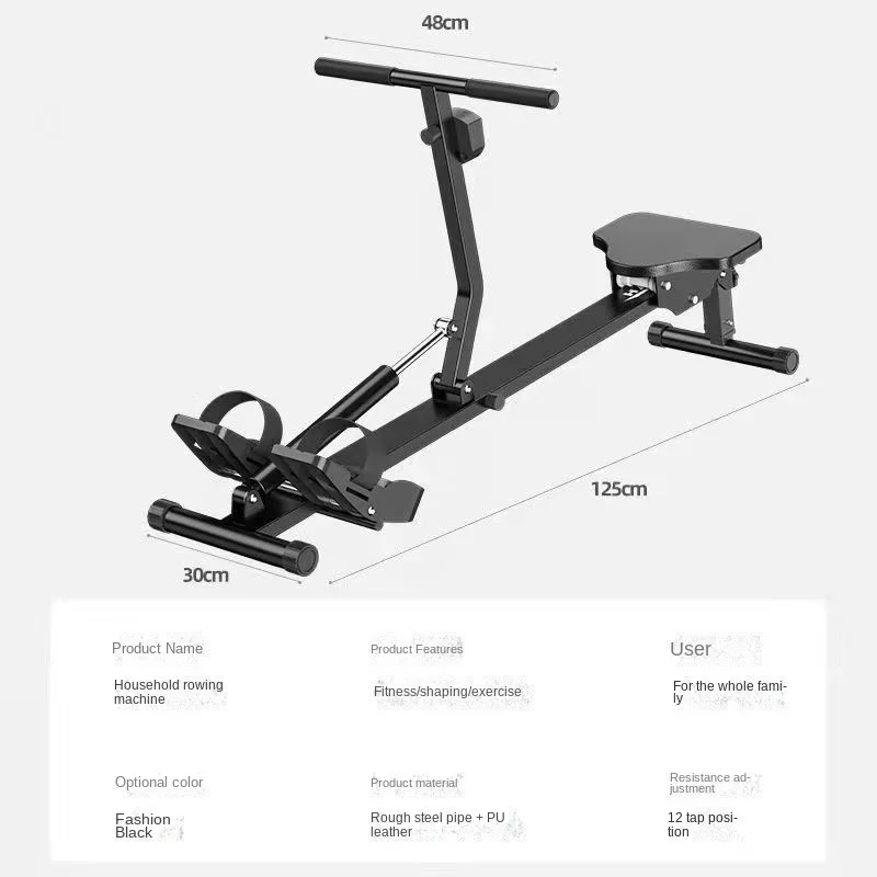 Cheap Wholesale Fitness Equipment Hydraulic Cylinder Home Rowing