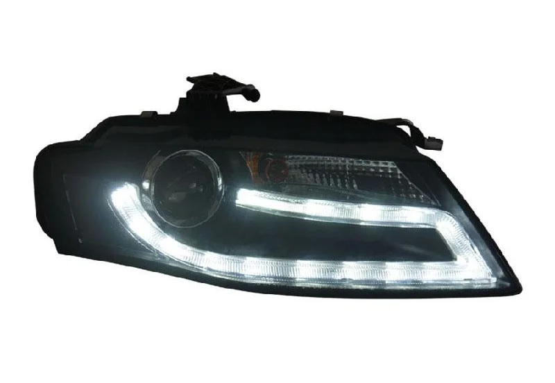AKD Car Styling for A4 Headlights 2009-2012 A4L B8 Sedan Headlight DRL Hid Head Lamp Angel Eye Bi Xenon Beam Accessories