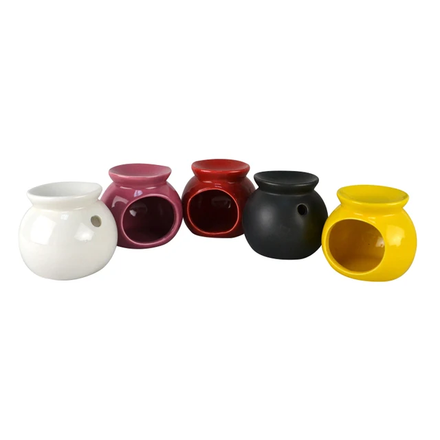 Hot Sale Handmade Luxury Round Ceramic Candle Holder Customizable Christmas Gift Home Decor Pottery Material