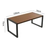 Table individuelle : 130x70x75