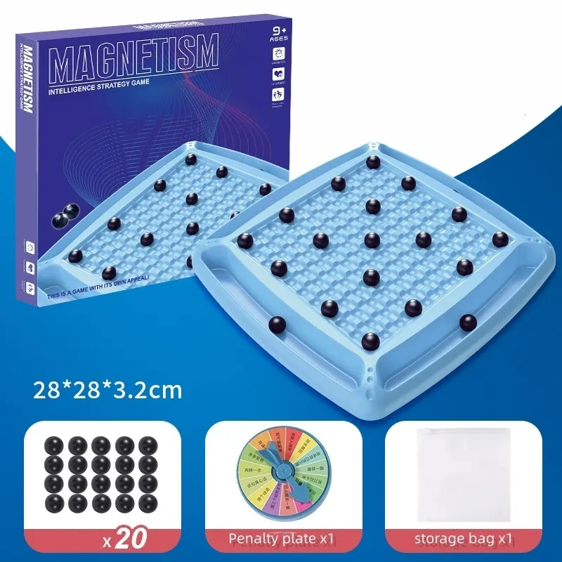 Magnetic Chess Game Set Magnetic Portable Chess Board Education Puzzle ...