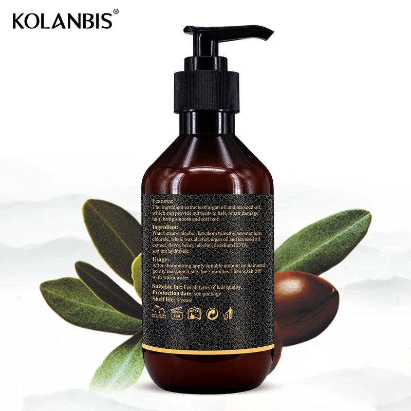 Горячие продукты марокканское Аргановое Масло Кондиционер восстанавливает и смягчает увлажняющие волосы