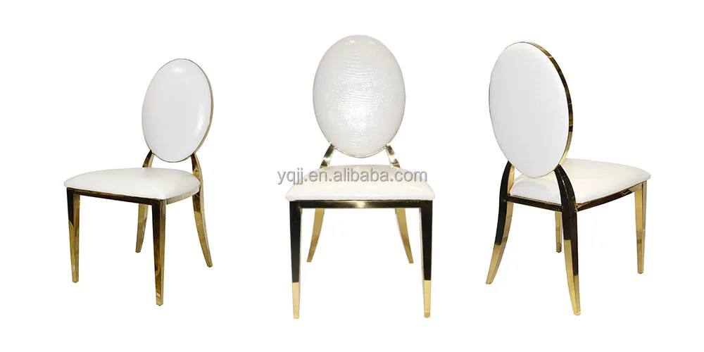 Stainless Steel Gold Stackable Luxury Louis Events Hotel Banquet