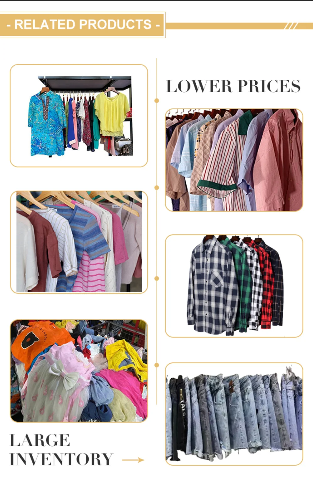 Cheap Wholesale Used Clothes Raw Material High Quality Summer Second