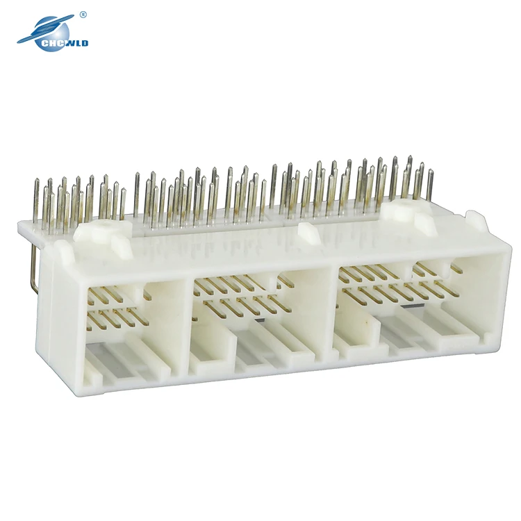Automotive Connector - 75 Pin White Plug Male Needle Seat