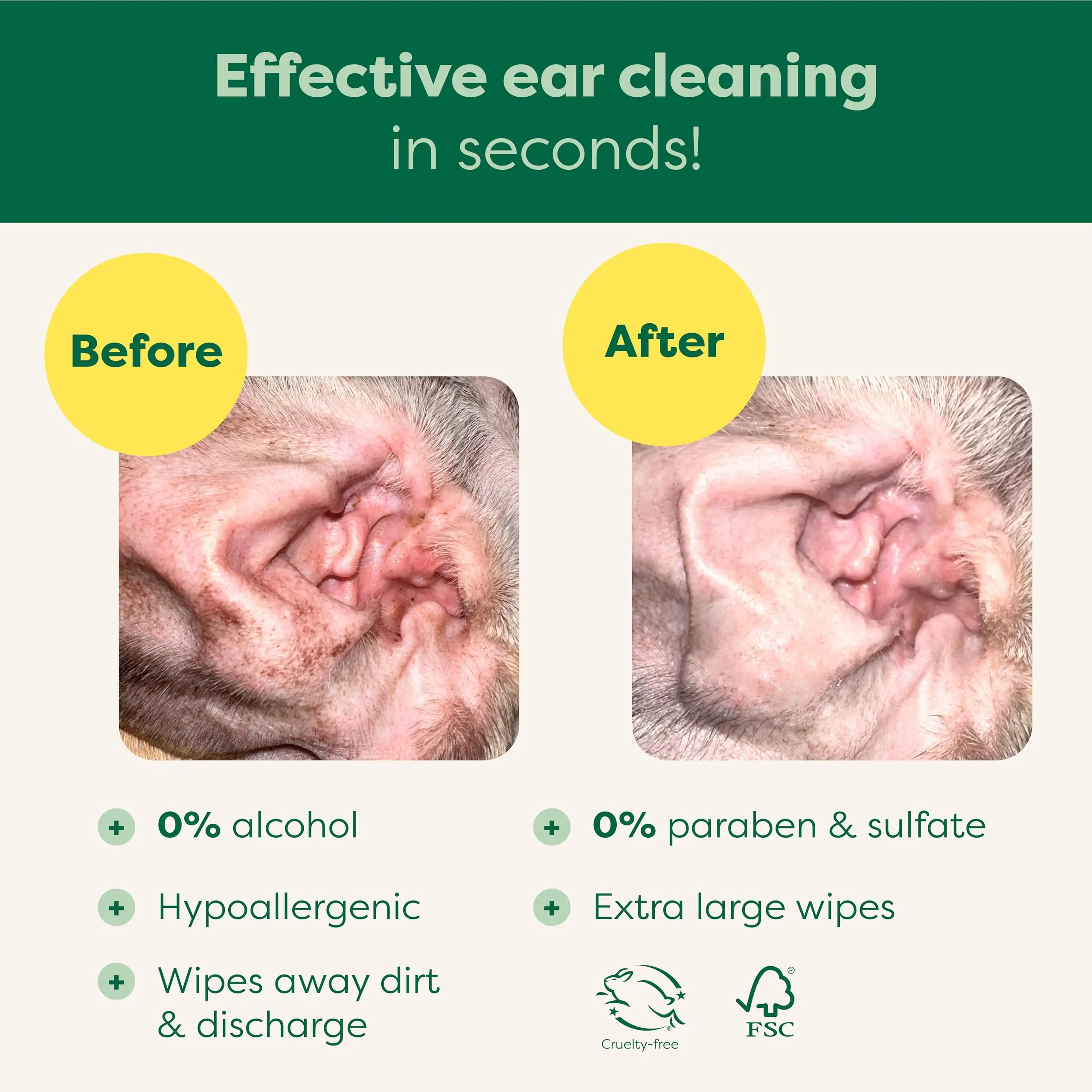 Plant Based Scent Customization Biodegradable Pet Wipes Cleaning Wipes for Dog
