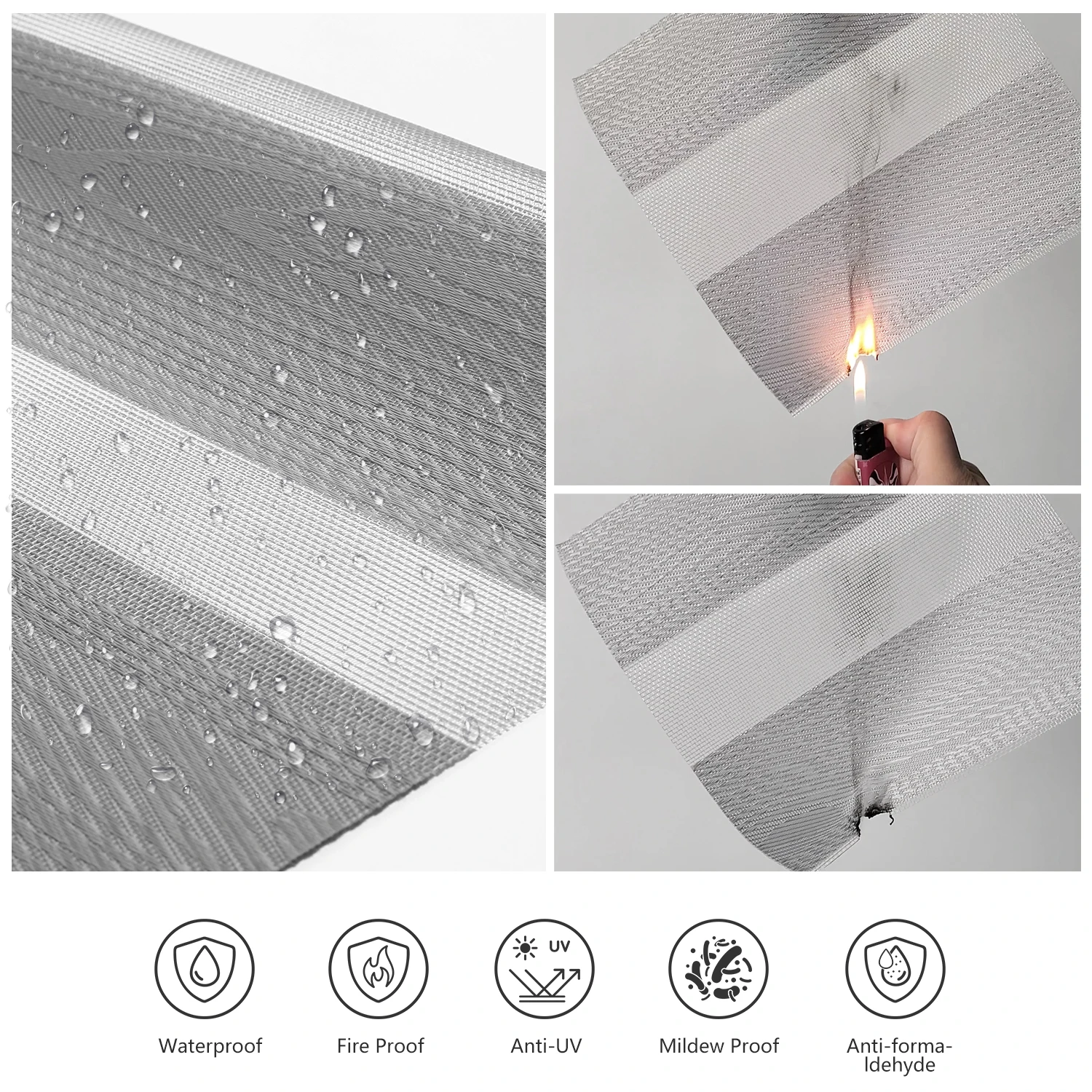 Customized Cordless zebra Blinds for Window Electric Motorised Blinds and Curtains Sunscreen Cordless Blind