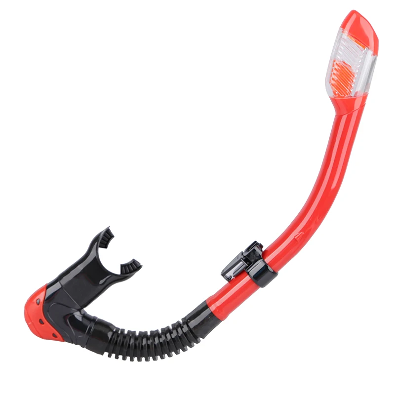 Aloma bocal de silicone barato tubo de snorkel de mergulho subaquático para adultos