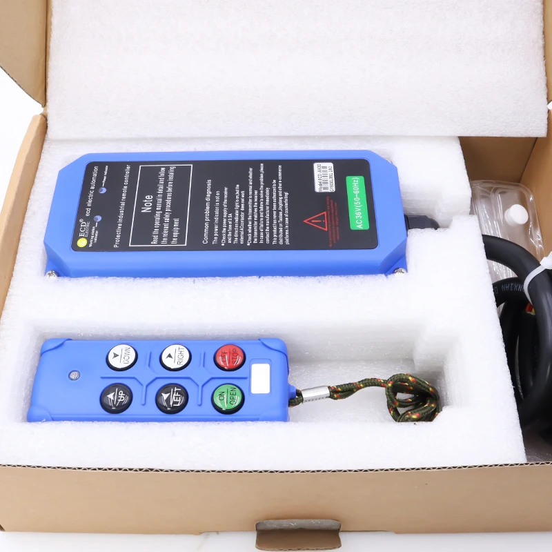 ECD A400 4 Buttons Electric Chain Hoist Radio Industrial Overhead Crane Truck Tail Lift Wireless Remote Control