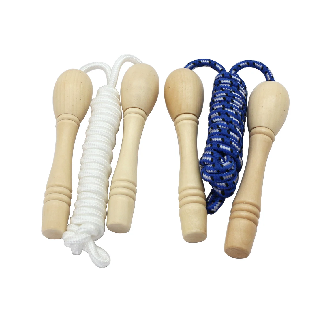 Jump Ropes For Kids 12 Pcs Jump Rope For Kids Adjustable Cotton Skipping Rope 7ft Jumping Rope With Wooden Handle For Children Students Boys Girls Toddler Fitness Outdoor Exercise Workout Fun Activity