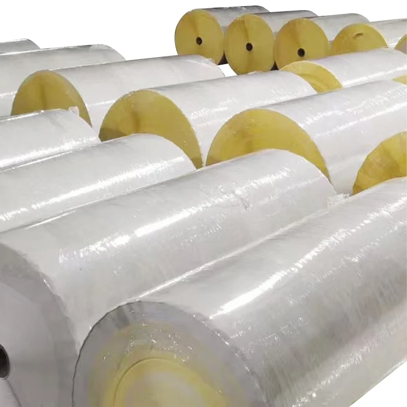 Customizable Strong Adhesive PE Label Material Factory-Supplied Clear White Hot Melt Acrylic for Packaging Labels