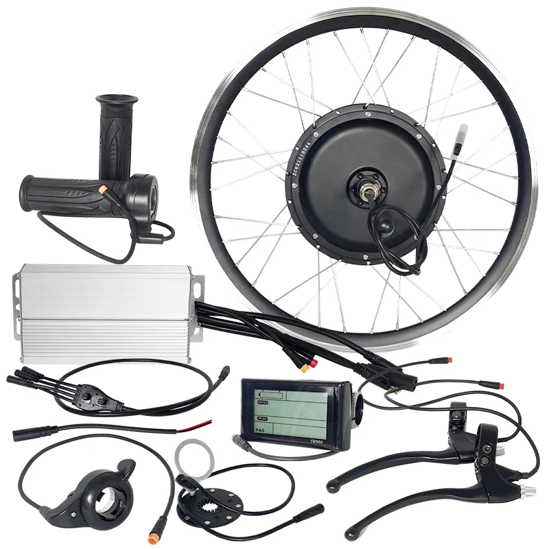voilamart electric bicycle kit Amazon.com : Wheel 26" 100mm Front Wheel 48V 1000W E-Bike Conversion Kit, Cycling Hub Motor with Intelligent Controller and PAS System for Road Bike(Without Battery) : Sports & Rear Wheel Voilamart 1000w Kit
