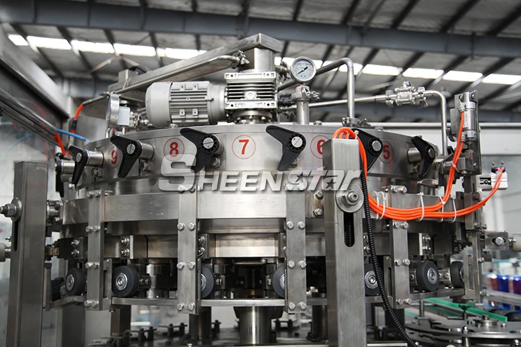 Automatic Tin Can Filling Seaming Packing Aluminum Can Filling Machine Line