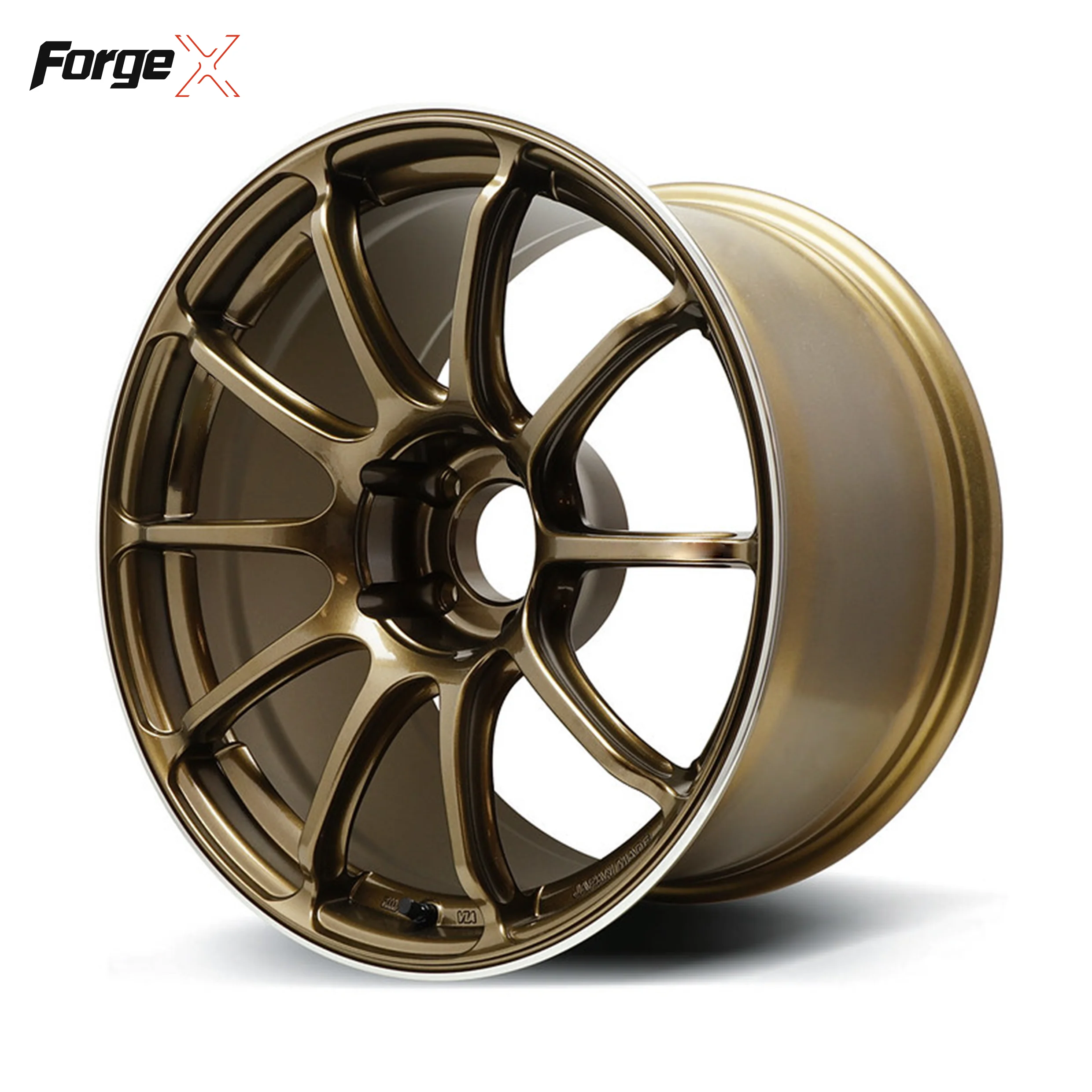 Forgex 18 19 20 Inch 5x114.3 Forged Track Wheels Lightweight Performance Rims For Evo X 370Z Civic