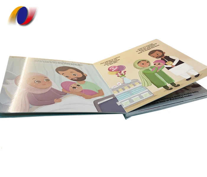 Customized Islamic Arabic Children Book Printing  Baby Books Custom Printing Design Islamic Books