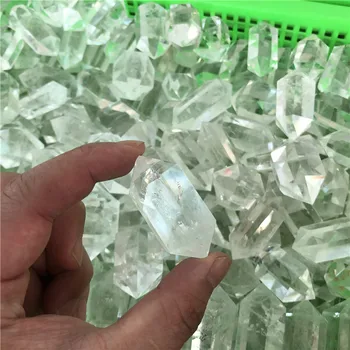 Wholesale Polished Double Terminated Clear Quartz Healing Raw Crystal Points