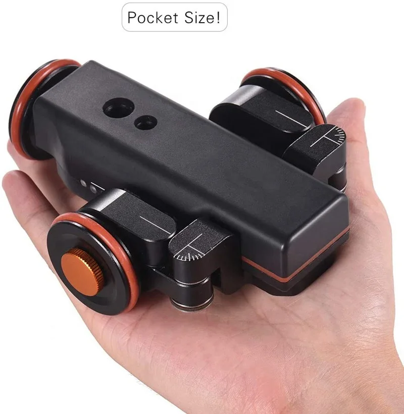 
 Регулируемый беспроводной пульт дистанционного управления 3 колеса DSLR камера видео авто электрический трек слайдер тележка для Gopro  